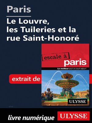 cover image of Paris--Le Louvre, les Tuileries et la rue Saint-Honoré